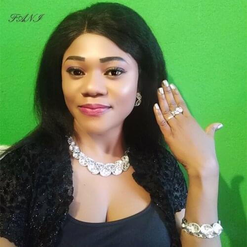 Fani Dubai gold/Sliver Plated jewelry set Wholesale Fashion African Bridal jewelry set nigerian women wedding jewelry sets brand