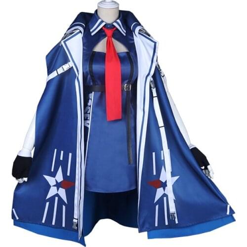Azur Lane USS Essex cosplay costume Full Set dress cloak