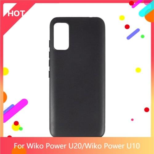 Power U20 Case Matte Soft Silicone TPU Back Cover For Wiko Power U10 Phone Case Slim shockproof