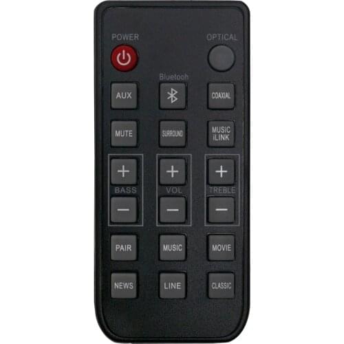 New CSS2123 Replaced Remote Control fit for Philips Soundbar Speaker System CSS2123