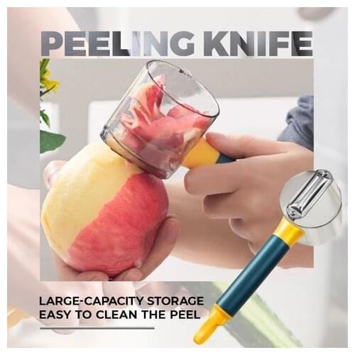 Collect Cup Peeler Sale Potato Peeler Durable Zesters 3 Colours Kitchen Multi-function Knife Planer Household Apple Scraping Fru