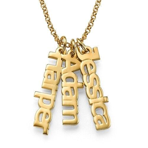 Lateefah Eight-character Necklace Personalized Customized Name Customized Stainless Steel Pendant Necklace