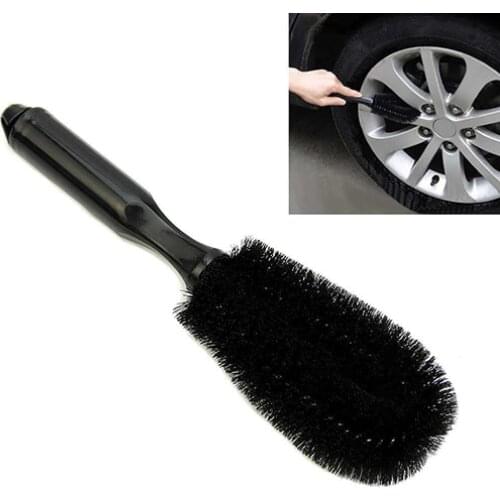 Car Vehicle Motorcycle Wheel Hub Tire Rim Scrub Brush Dust Remover Washing Cleaning Tool Vehicle Cleaner Brush