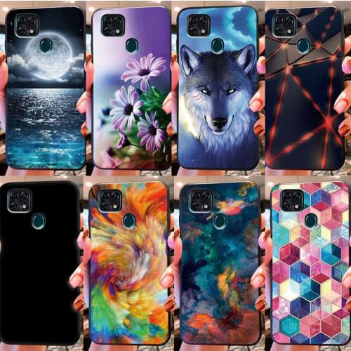 For ZTE Blade 10 Smart Case ZTE Blade 20 Smart Cases Silicone Soft Cover For ZTE Blade V Smart Phone bags Patterned Covers