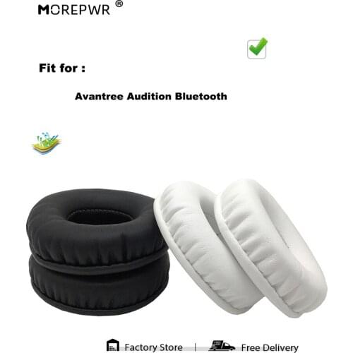 Replacement Ear Pads for Avantree Audition Bluetooth Headset Parts Leather Cushion Velvet Earmuff Earphone Sleeve Cover