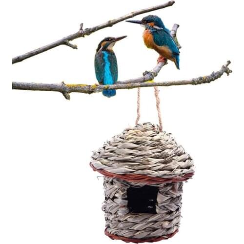 Straw Birds Nest Straw Birds Nest Crafts Handmade Straw Bird Cage