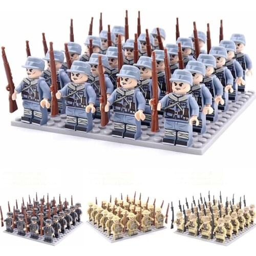 Second World War Eight Route Army Army Japanese Soldier Character Model Boy Toy