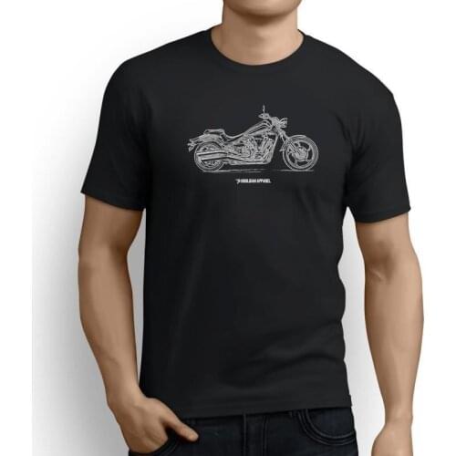 High Quality 2019 Summer New For Men Classic Japanese Motorcycle Fans Midnight Star 2017 Inspired Motorcycle Casual Tee Shirt