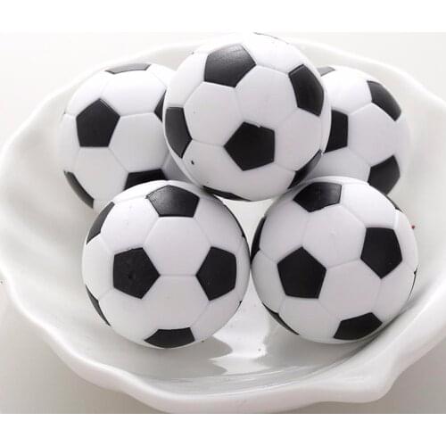 32mm Football Fussball Soccerball Sport Gifts Round Table Ball Indoor Foosball Games Football Plastic Soccer Z5G1