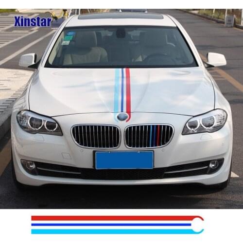 M power performance car head sticker for BMW F30 F10 E60 E90 M3 M4 M5 320 330 328 520 530 550 E39 E46 E53 E60 E61 E64 E70 E71