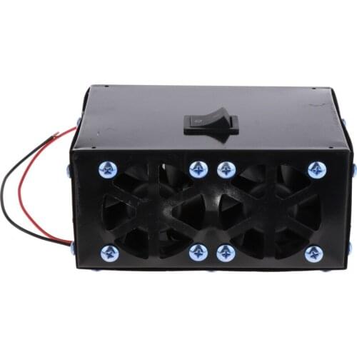 500W Car Heater Fan Window Winter Windscreen Demister Defroster Portable Warm Air Blower Black