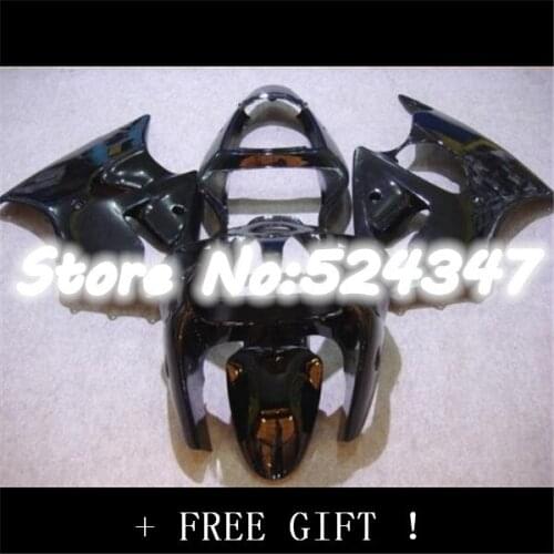 B For Kawasaki NINJA ZX6R 2000 2001 2002 00 01 02 ABS Fairing Kits NINJA ZX 6R 00 01 02 - Others - All Black