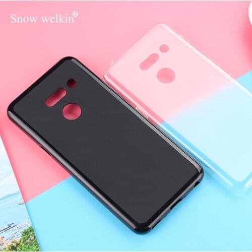 For LG G8 Gel TPU Slim Soft Silicone Back Cover Case For LG G8 ThinQ 6.1 inch Phone Rubber Bag Cases