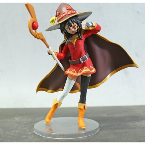 Japanese Anime Figure Kono subarashii sekai ni shukufuku o Megumin Collectible Figurine Model Toy