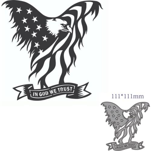 Metal cutting dies cut die mold animal eagle decoration Scrapbook paper craft knife mould blade punch stencils dies