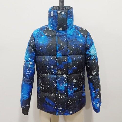 Fashion Mens Down Jacket Man Clothes 2019 Streetwear Thick 90%Duck Down Jacket Casual Warm Coat Male Hiver Casaco LW2254