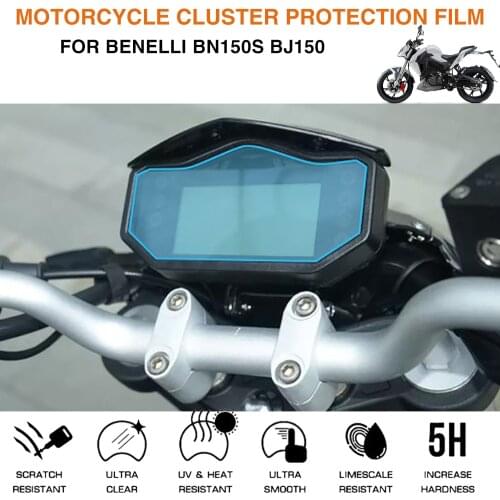 Motorcycle Cluster Scratch Protection Film Screen Protector For Benelli BN150S BJ150