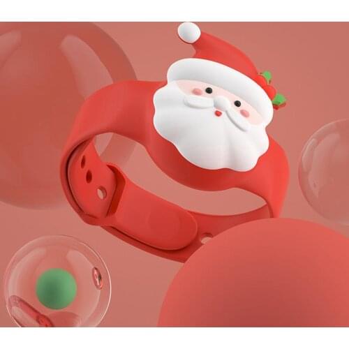 Adjustable Childrens Hand Sanitizer Bracelet Wristband Wrist Band Liquid Dispensing Cleaning Supply with Bottle