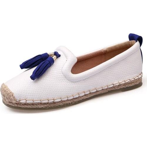 Luxury Brand Design Women Shoes Faux Snakeskin Fisherman Flat Pu Leather Loafers Spring Casual Moccasin Plus Size Driving Shoes