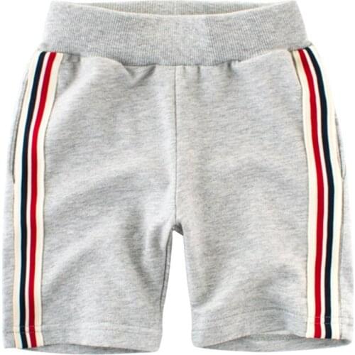 2021 New Children Summer Shorts For Boys Clothes Kids Casual Beach Shorts Cotton Breathable Short Pants For Boys Trousers2-10Y