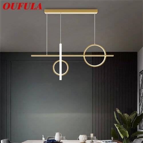 OUFULA Pendant Lights Modern Nordic Simple LED Lamp Creative Fixture For Home Decoration