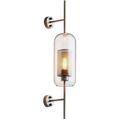 Modern Glass Wall Lamps Fixture Luminaire Sconce Lighting Bedside Living Room Home Decoration Aisel Horridor Golden Ball Light