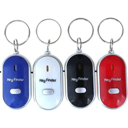 LED Light Torch Remote Sound Control Lost Key Finder Locator Keychain Mini Old Age Anti- Loss Device Alarm Locator Track