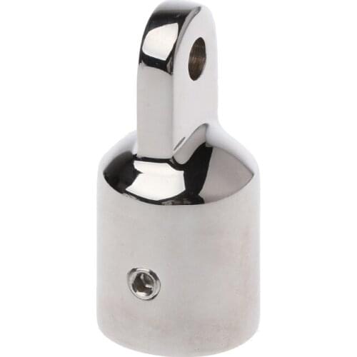 Stainless Steel Bimini Top Eye End Cap For 0.79'' Pipe Marine Boat Yacht Q9QD