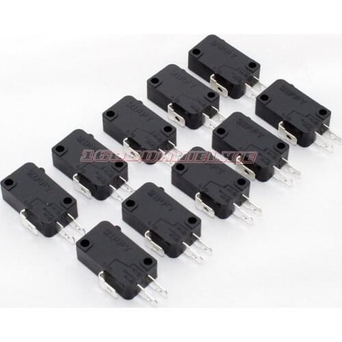 10x ZIPPY Normally Open - Closed NO NC Micro Switch For Arcade Joystick or LED Buttons Replace Part 4.8mm Terminals