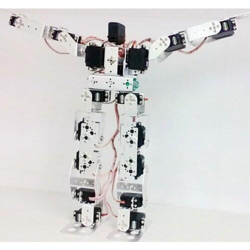 17 DOF Humanoid Robot/ Walking/Dance /Bipedal DIY /Experimental/Just Metal Structure Kit