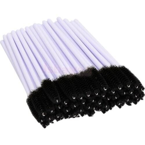 50pcs Disposable Eyelash Extension Brush Mascara Wands Applicator Makeup Set