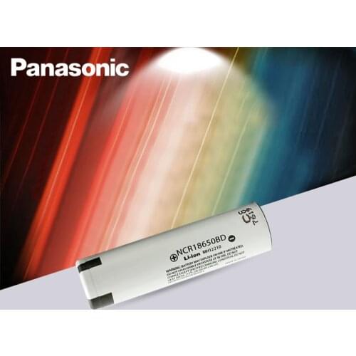Panasonic NCR18650BD 18650 Rechargeable Batteries 3.7V 3200mAh Lithium Battery for 3.7v Power Bank Flashlight Battery