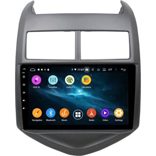 KLYDE 9" Android 9.0 PX6 Car Multimedia Player For Chevrolet AVEO 2011-2015 DVD Player 1024*600 Radio 6 Core Audio 4G+64G Stereo