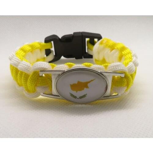 Infinity love cyprus country Bracelet handmade cyprus rope bangle fashion cyprus man and woman bracelet cyprus bangle