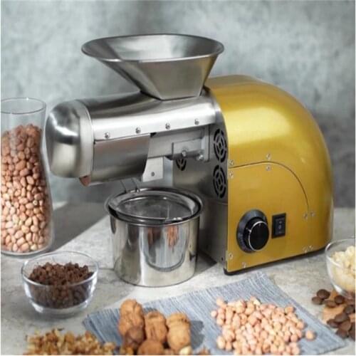 Digital Hydraulic Press Stainless Steel Temperature Control Sesame Oil Peanut Butter Oil Press
