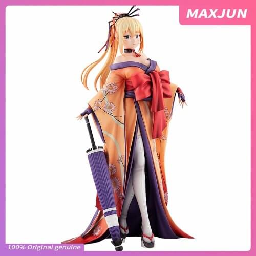 MAXJUN Original Anime Figure Konosuba Darkness Kimono with umbrella 18cm PVC Model Toys Kono Subarashii Sekai Ni Shukufuku O