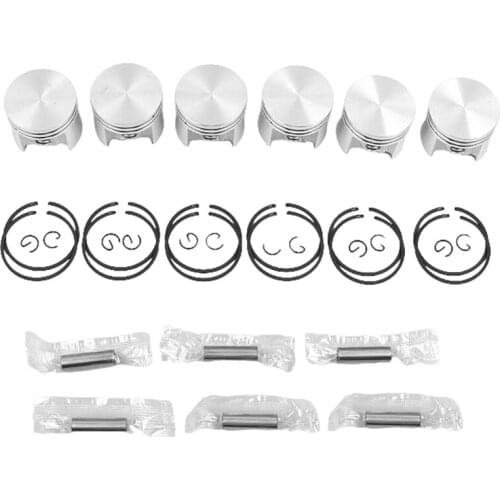 HOT 6PCS Piston Pin Ring Kit Is Suitable For STIHL 017 MS170 MS170C MS 170 Replacement Chain Saw Engine Motor Parts