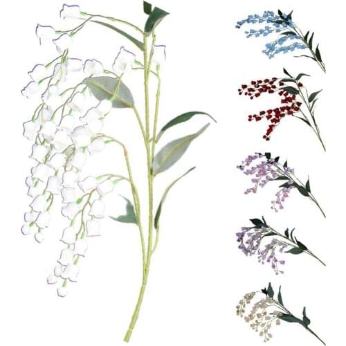 Artificial Flower Vivid Natural Non Fade Colorful Fake Silk Flower for Home Deccor Living Room Office Wedding Party Wholesale