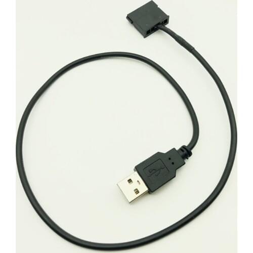 SATA to USB Power Cable Adapter USB 5V Male To 15Pin SATA Female Port Power Supply For 2.5 inch Laptop SATA HDD 22AWG Black 50cm