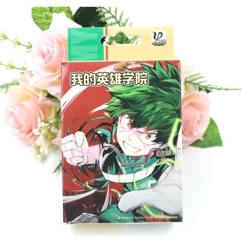 Anime My Hero Academia Midoriya Izuku Poker cards/bridge cards/desk cards
