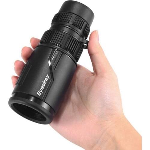 Eyeskey Zoom 8-24x42 Compact and Portable Monocular Telescope Waterproof Bak4 Prism Telescope Monoculars for Camping Hungting