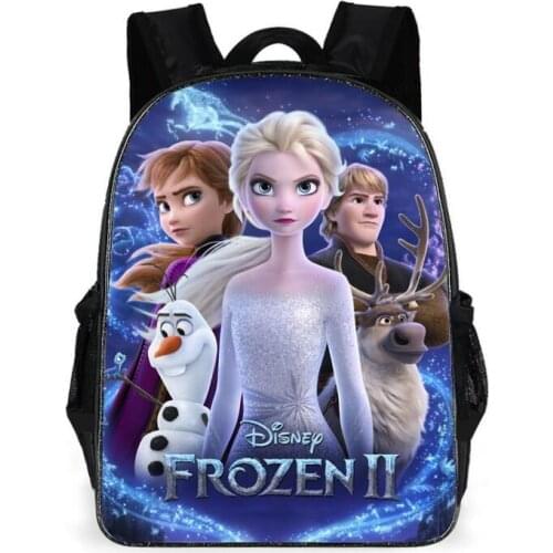Frozen New Kids Bag For Girls Cute Elsa Anna School Bags Waterproof Backpack Children Kindergarten Preschool Backpacks
