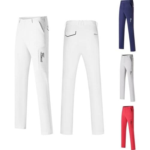 New Multicolor Golf Wear Custom Trousers Mens Thin Quick-drying Breathable Sports Shorts Golf Pants