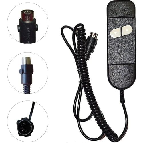Practical Hand Controller Push Button Connector 5 Pin Home Use For Sofa Mobility Multifunctional Power Recline Lift Chair Remote