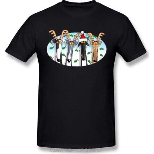 Christmas Antlers Greyhound Dog T-Shirt Men New Streetwear Camiseta Organnic Cotton Love My Pet Tee TShirt Harajuku