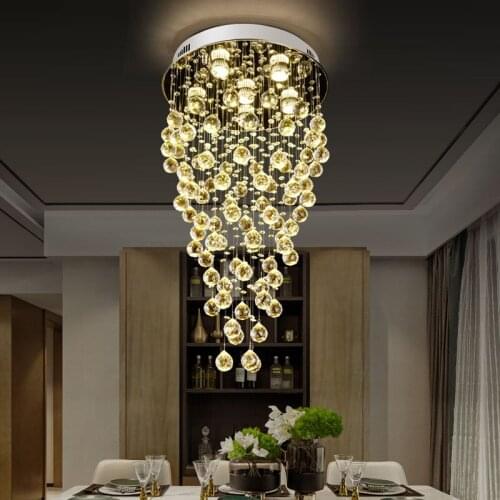 Modern crystal chandelier stylish scattered design indoor crystal ceiling Chandeliers Pendant Lamp Lighting Fixtures