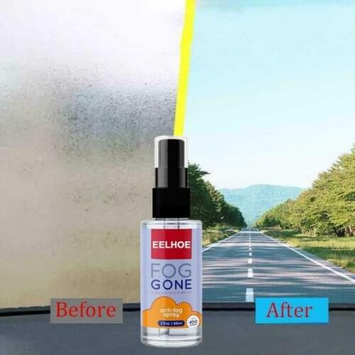 60ml Anti-fog Spray Glasses Useful Waterproof Rainproof Spray For Front Window Glass Goggles Anti-fog Car Cleaning Accessories