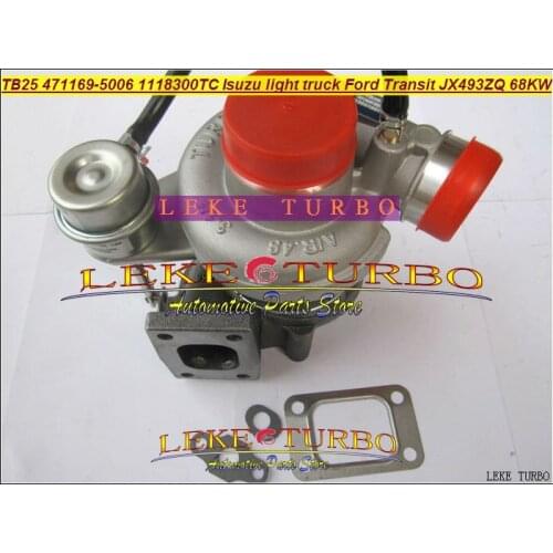 TB25 471169-5006 471169-0006 471169 5006 1118300TC Turbo Turbocharger For FORD JMC Transit For ISUZU Light truck JX493ZQ1 68KW
