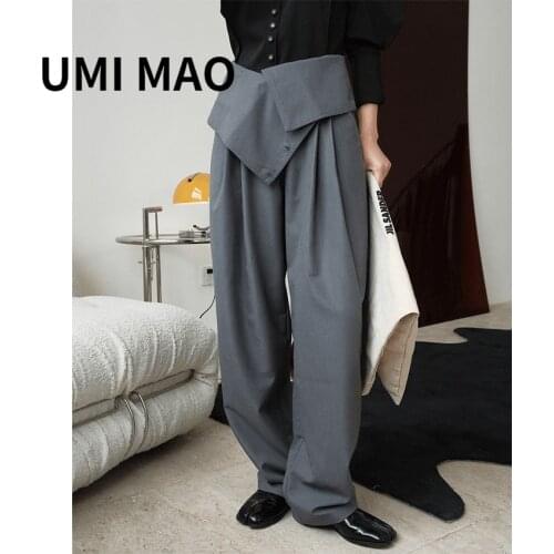 Женские прямые брюки UMI MAO China At AliExpress