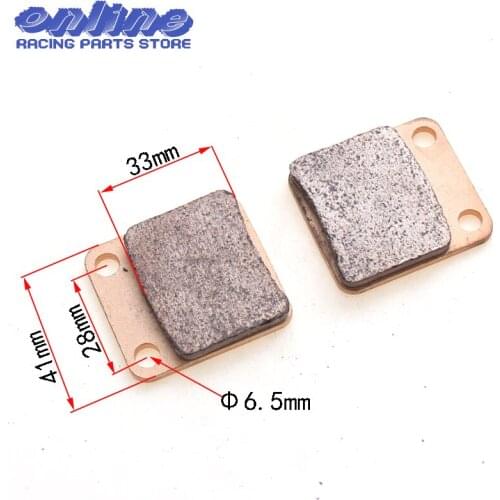 Rear Copper Brake shoes disc Pads for Motocross ATV 50cc-110cc 125cc 140cc 150cc 160cc SDG SSR Pit Dirt Bike free shipping